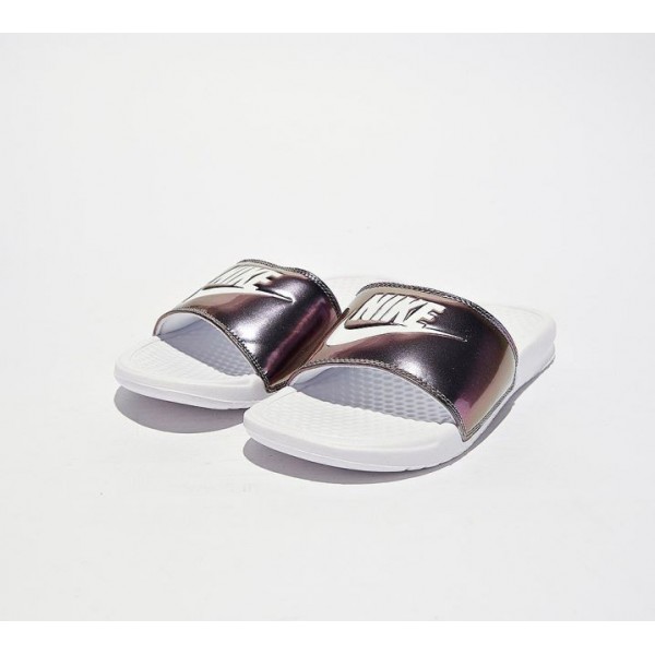 Nike Benassi Iridescent JDI Sandalen Damen