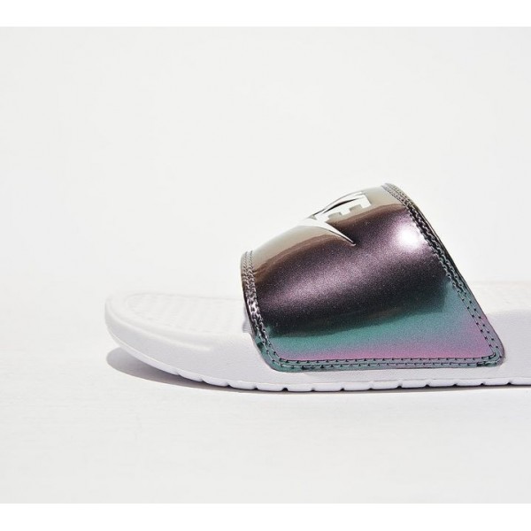 Nike Benassi Iridescent JDI Sandalen Damen