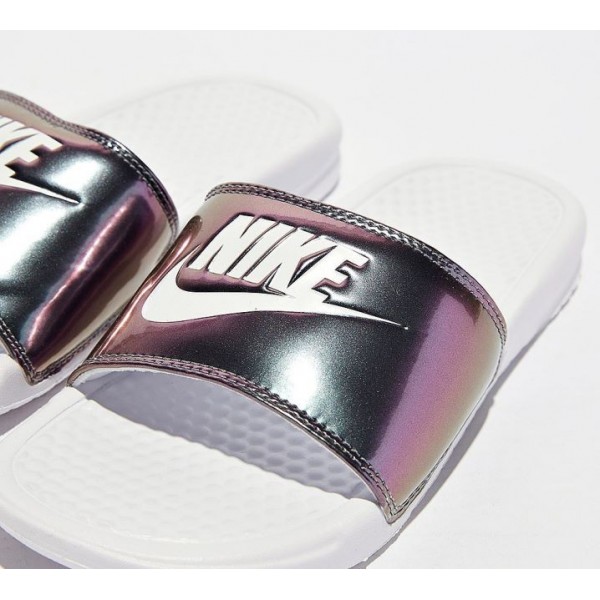 Nike Benassi Iridescent JDI Sandalen Damen