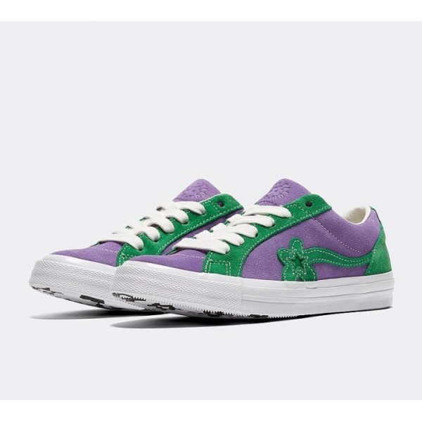 Converse X Golf Le Fleur One Star Turnschuhe Damen