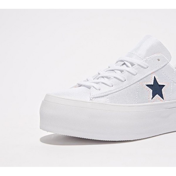 Converse One Star Platform Turnschuhe Damen