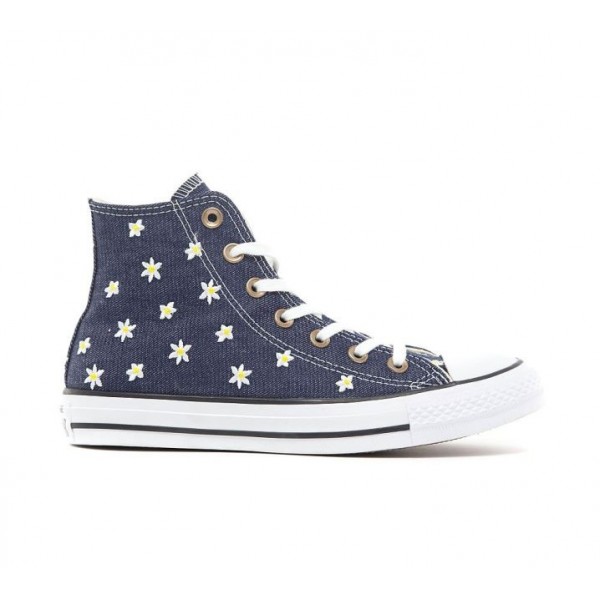 Converse Chuck Taylor All Star Hi Floral Denim Tur...