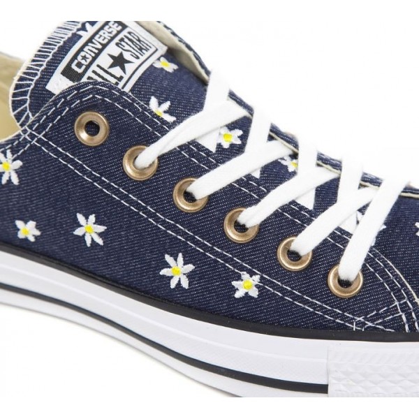 Converse Chuck Taylor All Star Floral Denim Turnschuhe Damen