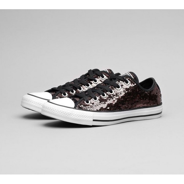 Converse Chuck Taylor All Star Ox Sequin Trainers  Turnschuhe Damen