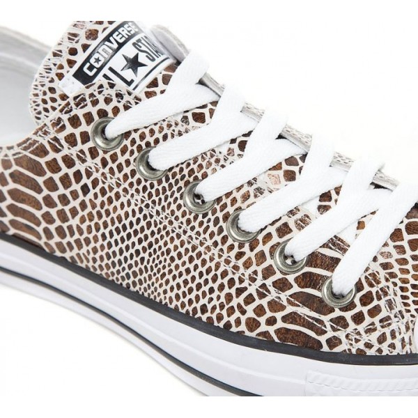 Converse Chuck Taylor All Star Ox Snake Turnschuhe Damen